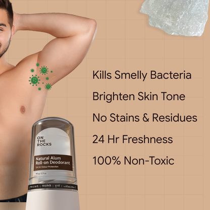 Natural Alum Roll-On Deodorant